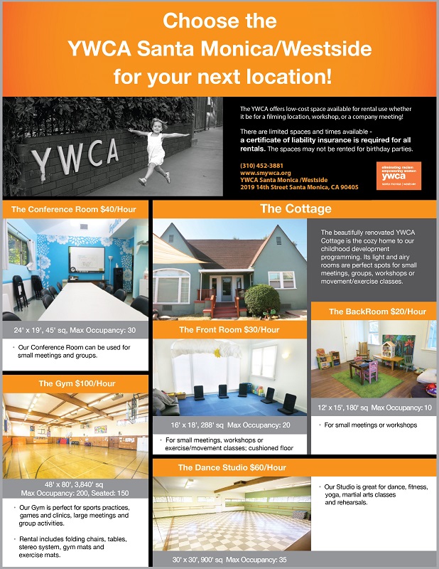 YWCA Facility Rentals